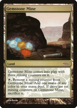 Gemstone Mine [Judge Gift Cards 2005] | The Time Vault CA