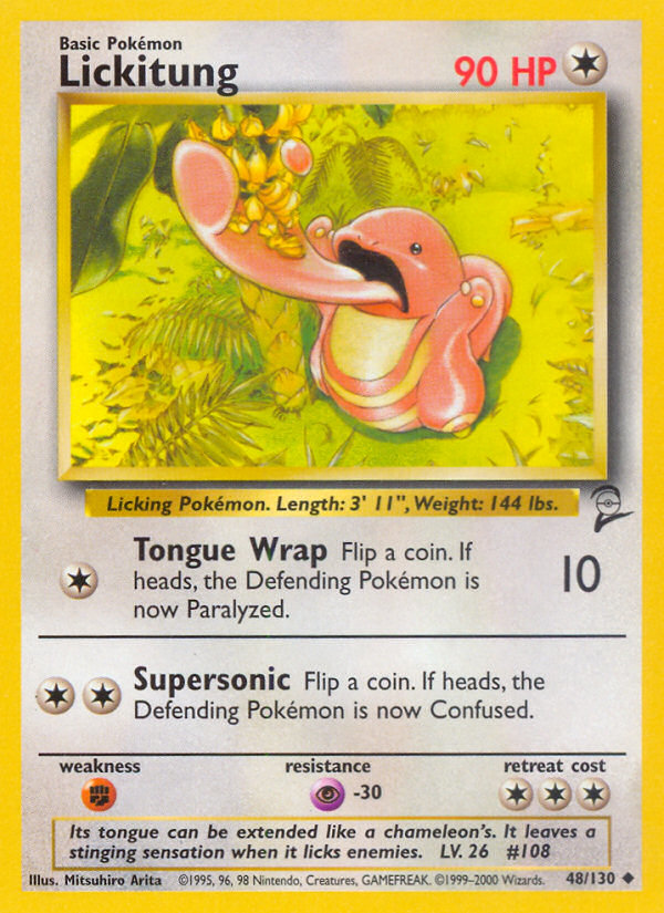 Lickitung (48/130) [Base Set 2] | The Time Vault CA