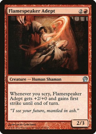 Flamespeaker Adept [Theros] | The Time Vault CA