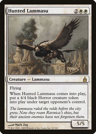 Hunted Lammasu [Ravnica: City of Guilds] | The Time Vault CA