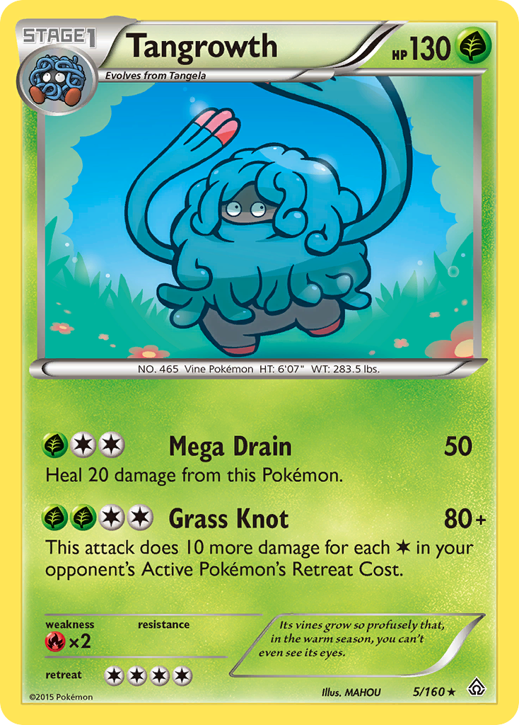 Tangrowth (5/160) [XY: Primal Clash] | The Time Vault CA