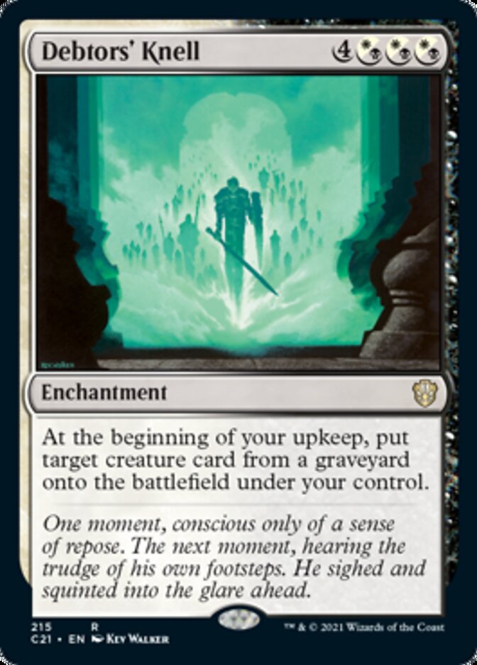 Debtors' Knell [Commander 2021] | The Time Vault CA