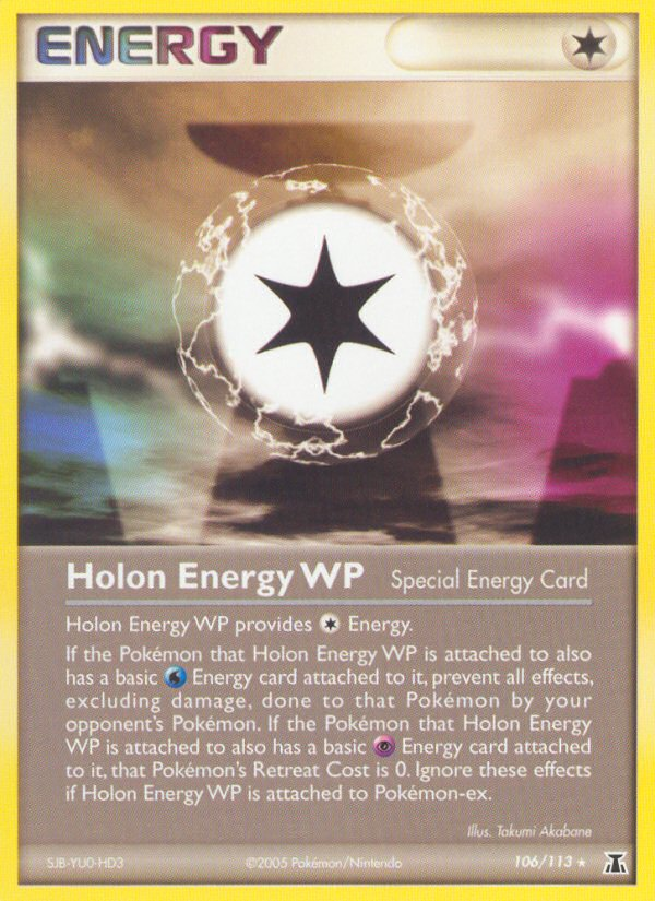 Holon Energy WP (106/113) [EX: Delta Species] | The Time Vault CA