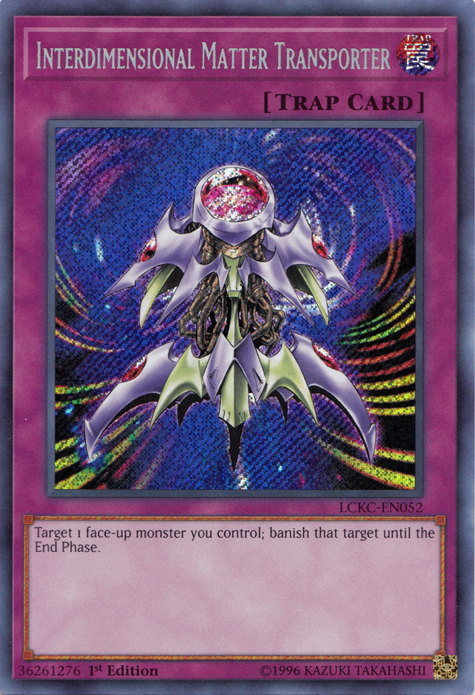 Interdimensional Matter Transporter [LCKC-EN052] Secret Rare | The Time Vault CA