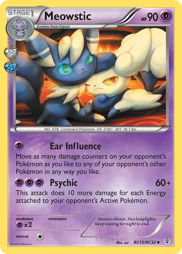 Meowstic (RC15/RC32) [XY: Generations] | The Time Vault CA