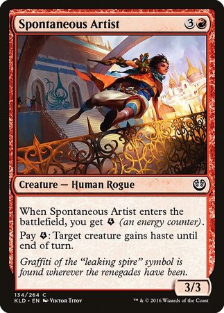 Spontaneous Artist [Kaladesh] | The Time Vault CA