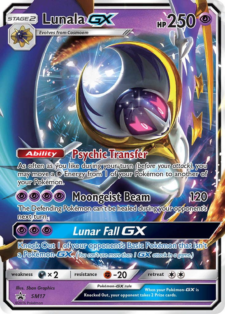 Lunala GX (SM17) [Sun & Moon: Black Star Promos] | The Time Vault CA