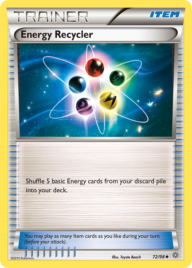 Energy Recycler (72/98) [XY: Ancient Origins] | The Time Vault CA