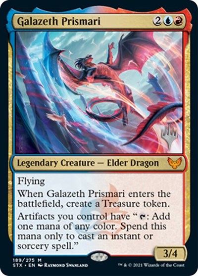 Galazeth Prismari (Promo Pack) [Strixhaven: School of Mages Promos] | The Time Vault CA