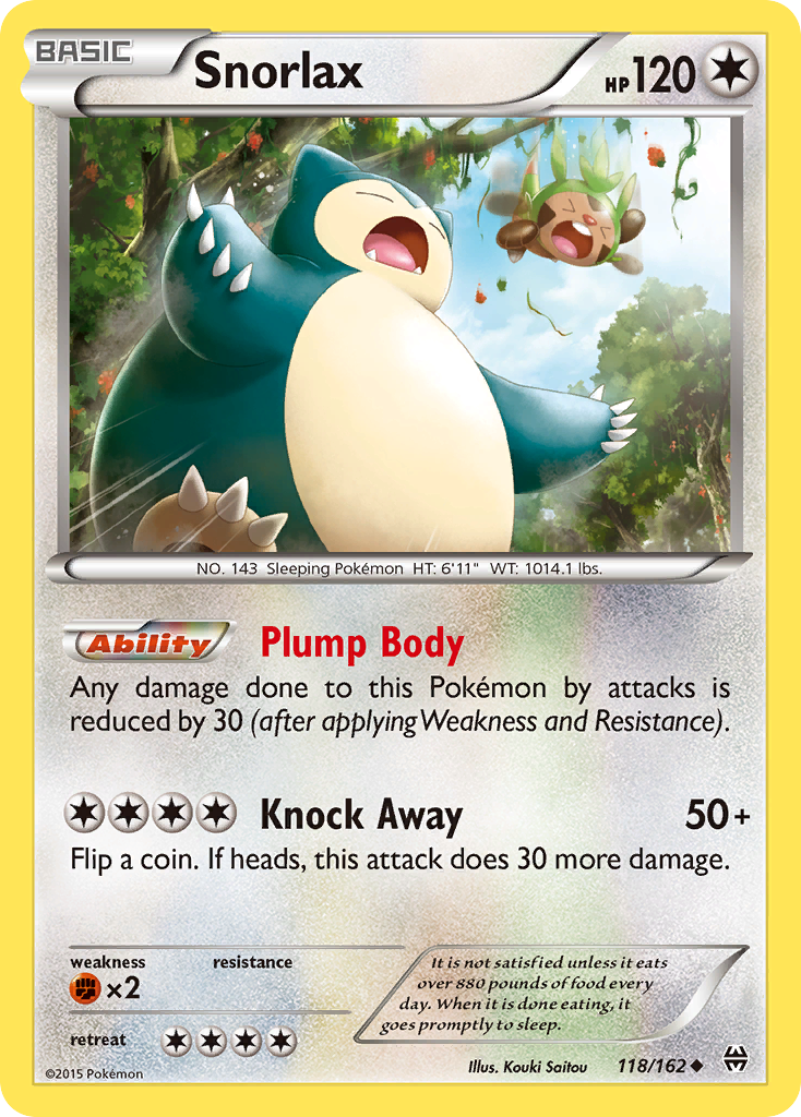 Snorlax (118/162) [XY: BREAKthrough] | The Time Vault CA