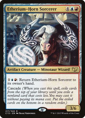 Etherium-Horn Sorcerer [Commander 2015] | The Time Vault CA