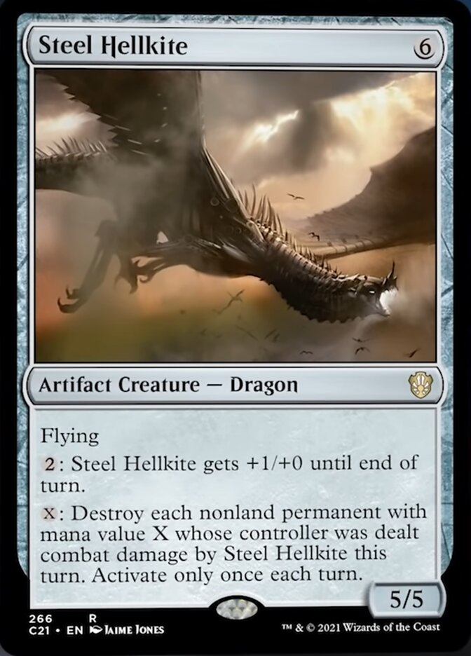 Steel Hellkite [Commander 2021] | The Time Vault CA