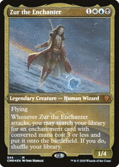 Zur the Enchanter (Foil Etched) [Commander Legends] | The Time Vault CA