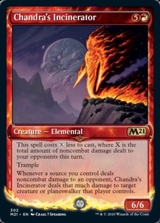 Chandra's Incinerator (Showcase) [Core Set 2021] | The Time Vault CA