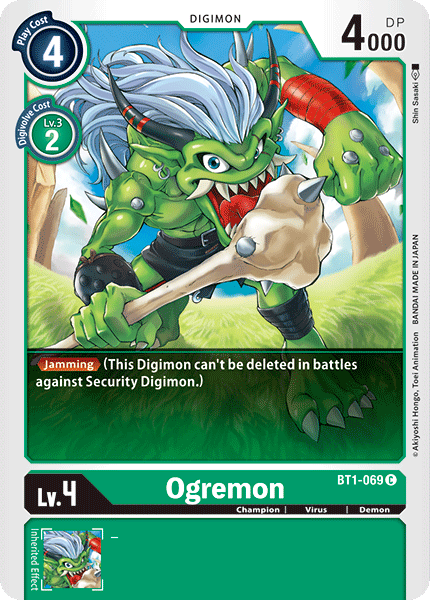 Ogremon [BT1-069] [Release Special Booster Ver.1.0] | The Time Vault CA