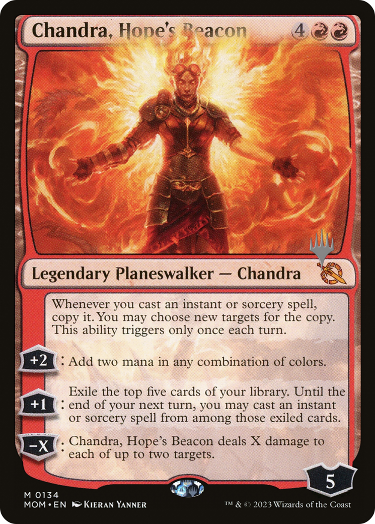 Chandra, Hope's Beacon (Promo Pack) [March of the Machine Promos] | The Time Vault CA