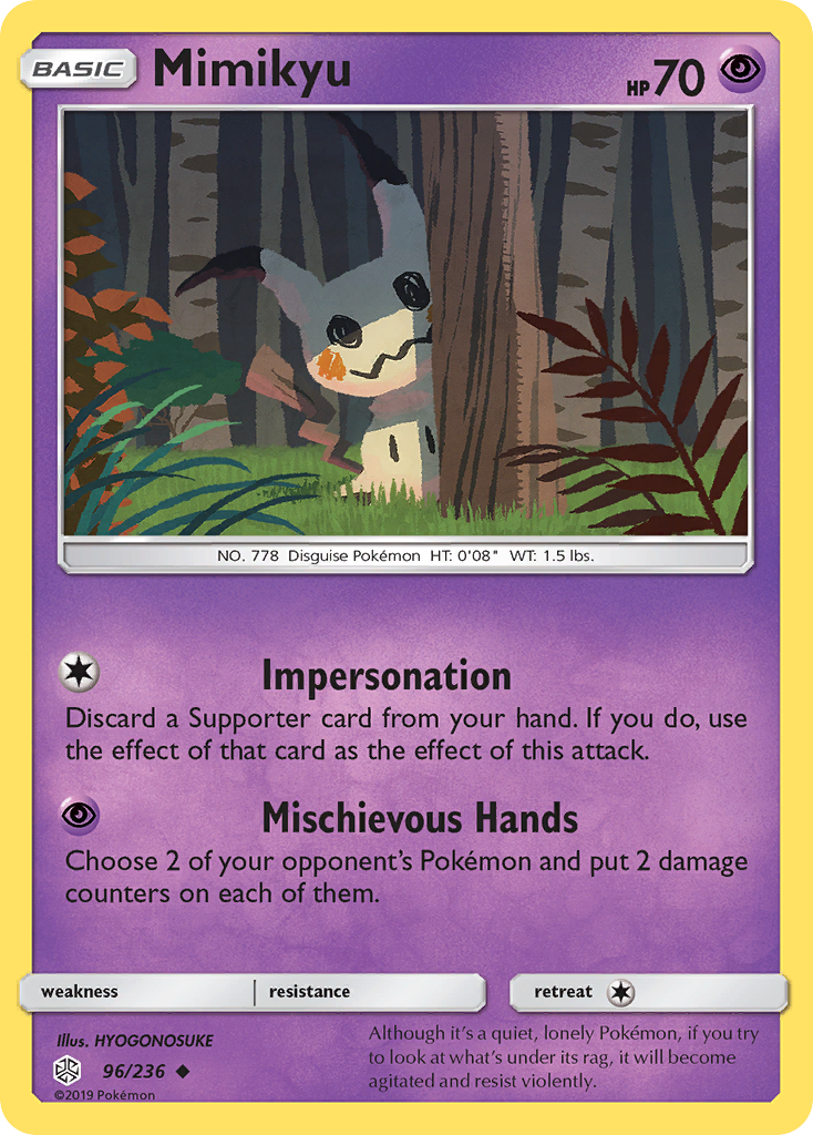 Mimikyu (96/236) [Sun & Moon: Cosmic Eclipse] | The Time Vault CA