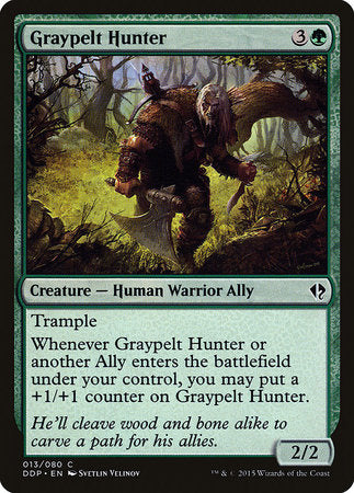 Graypelt Hunter [Duel Decks: Zendikar vs. Eldrazi] | The Time Vault CA