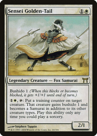 Sensei Golden-Tail [Champions of Kamigawa] | The Time Vault CA
