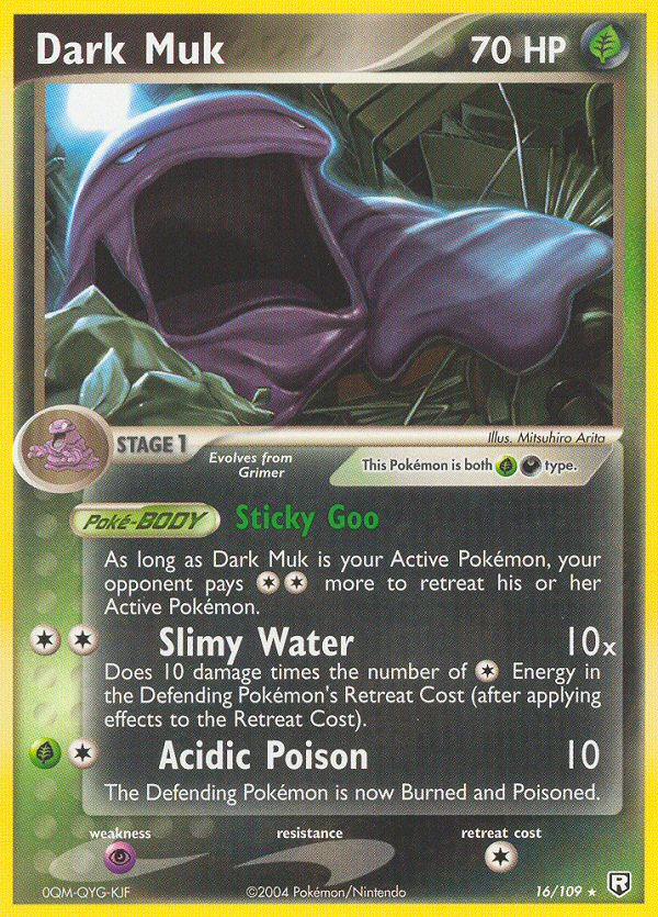 Dark Muk (16/109) [EX: Team Rocket Returns] | The Time Vault CA