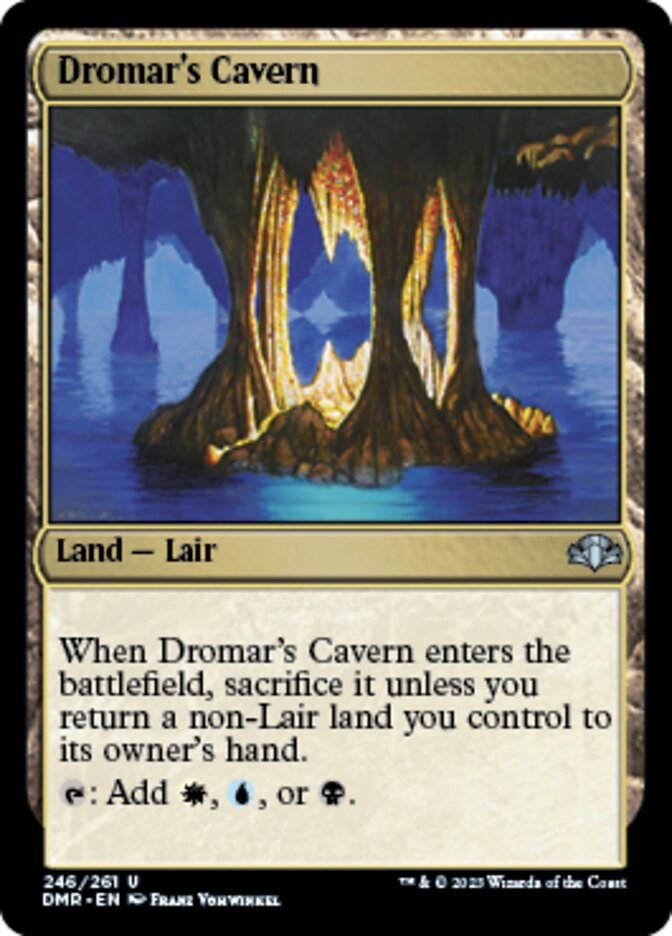 Dromar's Cavern [Dominaria Remastered] | The Time Vault CA