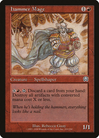 Hammer Mage [Mercadian Masques] | The Time Vault CA