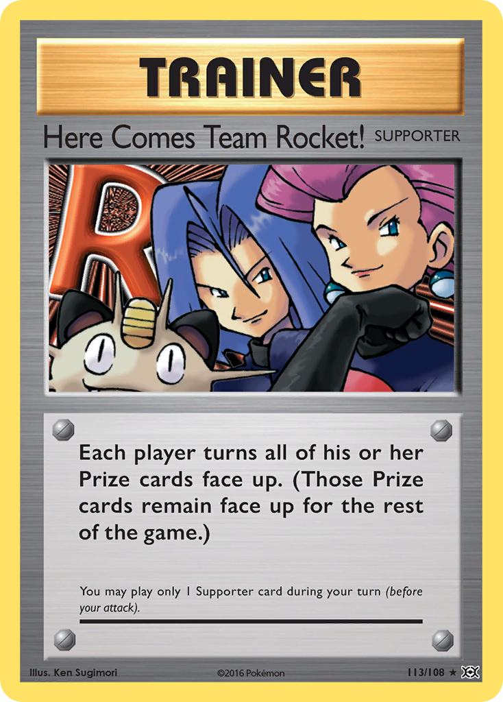 Here Comes Team Rocket! (113/108) [XY: Evolutions] | The Time Vault CA