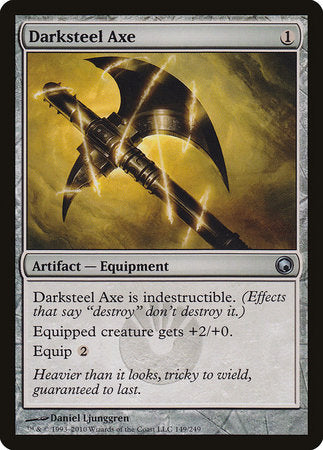 Darksteel Axe [Scars of Mirrodin] | The Time Vault CA