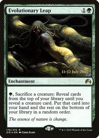 Evolutionary Leap [Magic Origins Promos] | The Time Vault CA