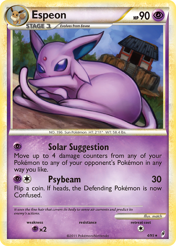 Espeon (4/95) [HeartGold & SoulSilver: Call of Legends] | The Time Vault CA