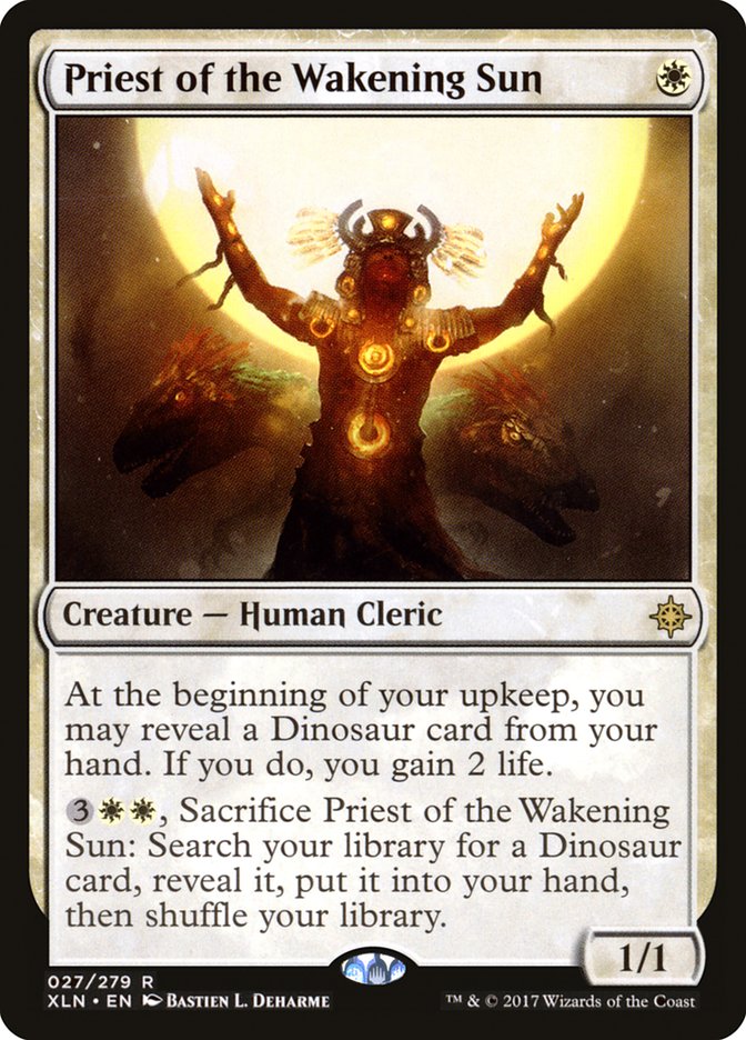 Priest of the Wakening Sun [Ixalan] | The Time Vault CA