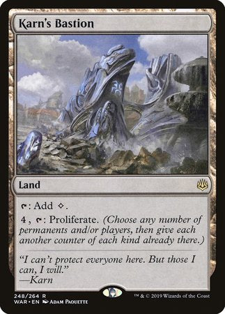 Karn's Bastion [War of the Spark] | The Time Vault CA