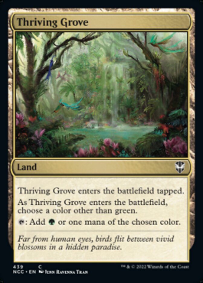 Thriving Grove [Streets of New Capenna Commander] | The Time Vault CA