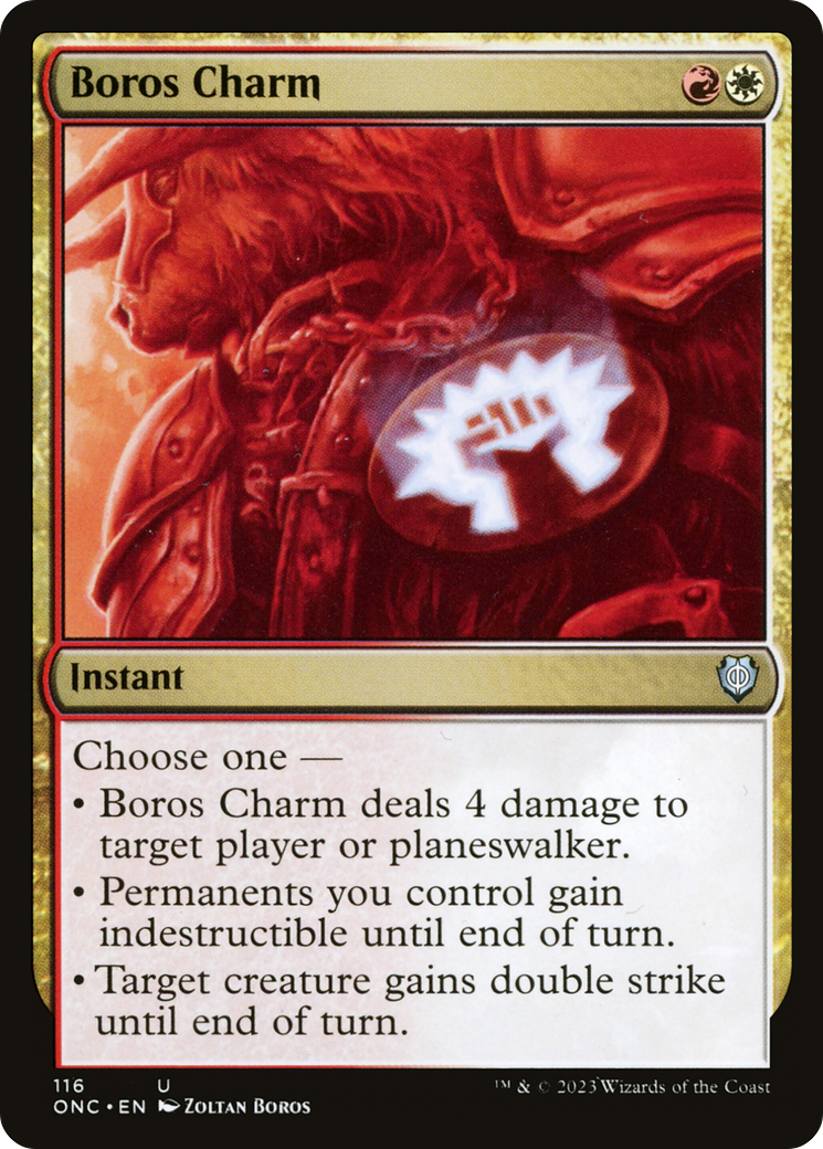 Boros Charm [Phyrexia: All Will Be One Commander] | The Time Vault CA