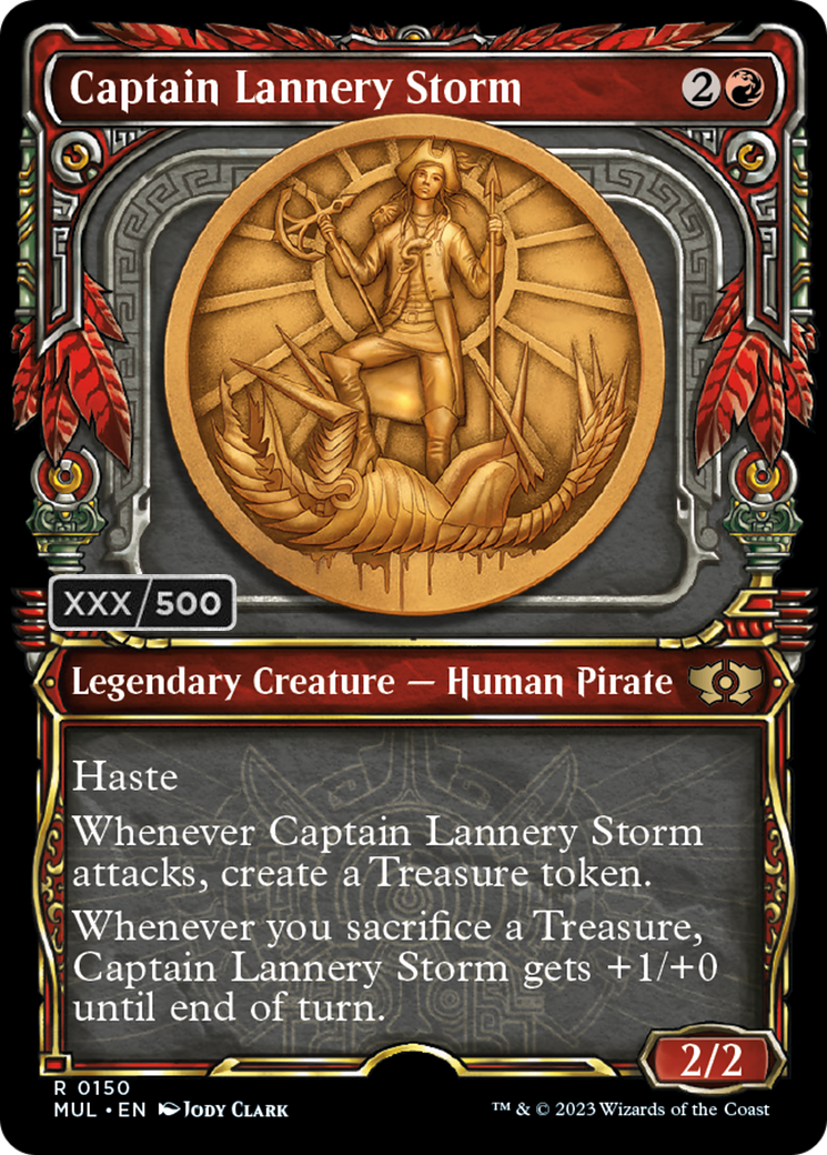 Captain Lannery Storm (Serialized) [Multiverse Legends] | The Time Vault CA