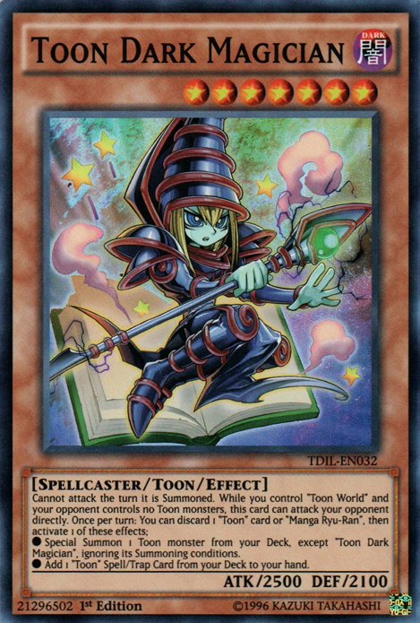 Toon Dark Magician [TDIL-EN032] Super Rare | The Time Vault CA