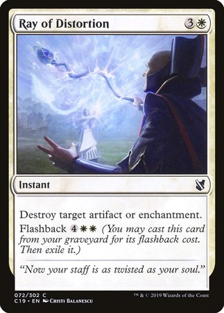 Ray of Distortion [Commander 2019] | The Time Vault CA