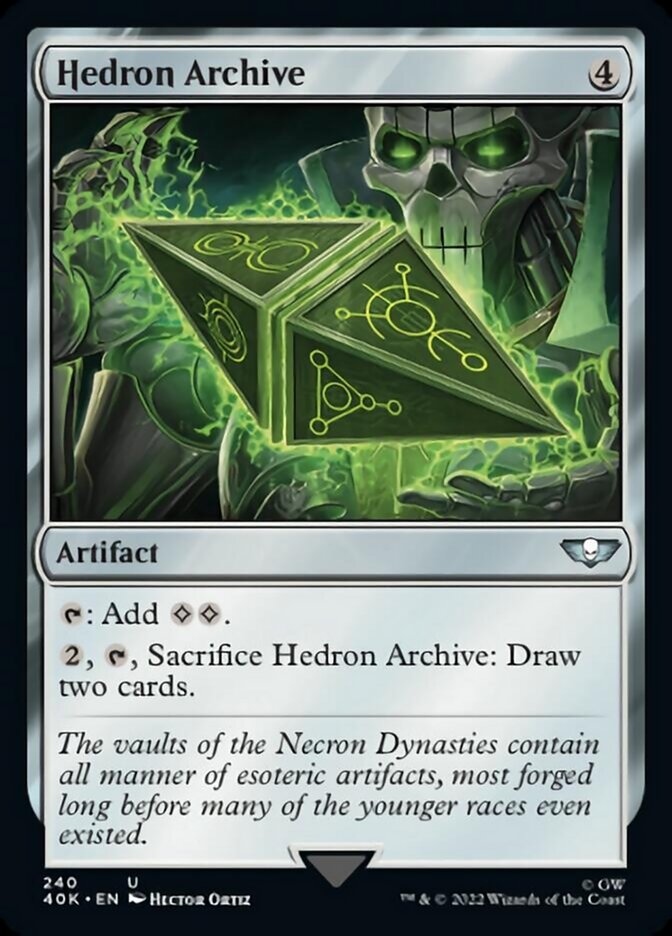 Hedron Archive [Universes Beyond: Warhammer 40,000] | The Time Vault CA