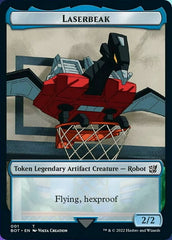 Powerstone // Laserbeak Double-Sided Token [The Brothers' War Tokens] | The Time Vault CA