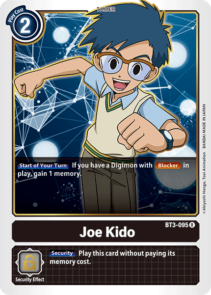 Joe Kido [BT3-095] [Release Special Booster Ver.1.5] | The Time Vault CA