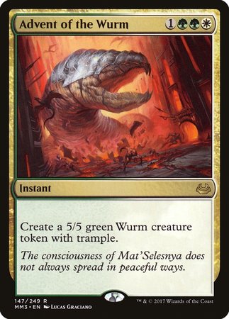 Advent of the Wurm [Modern Masters 2017] | The Time Vault CA