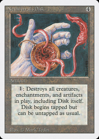 Nevinyrral's Disk [Revised Edition] | The Time Vault CA