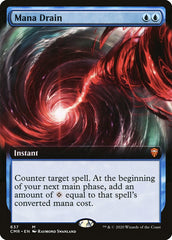 Mana Drain (Extended Art) [Commander Legends] | The Time Vault CA