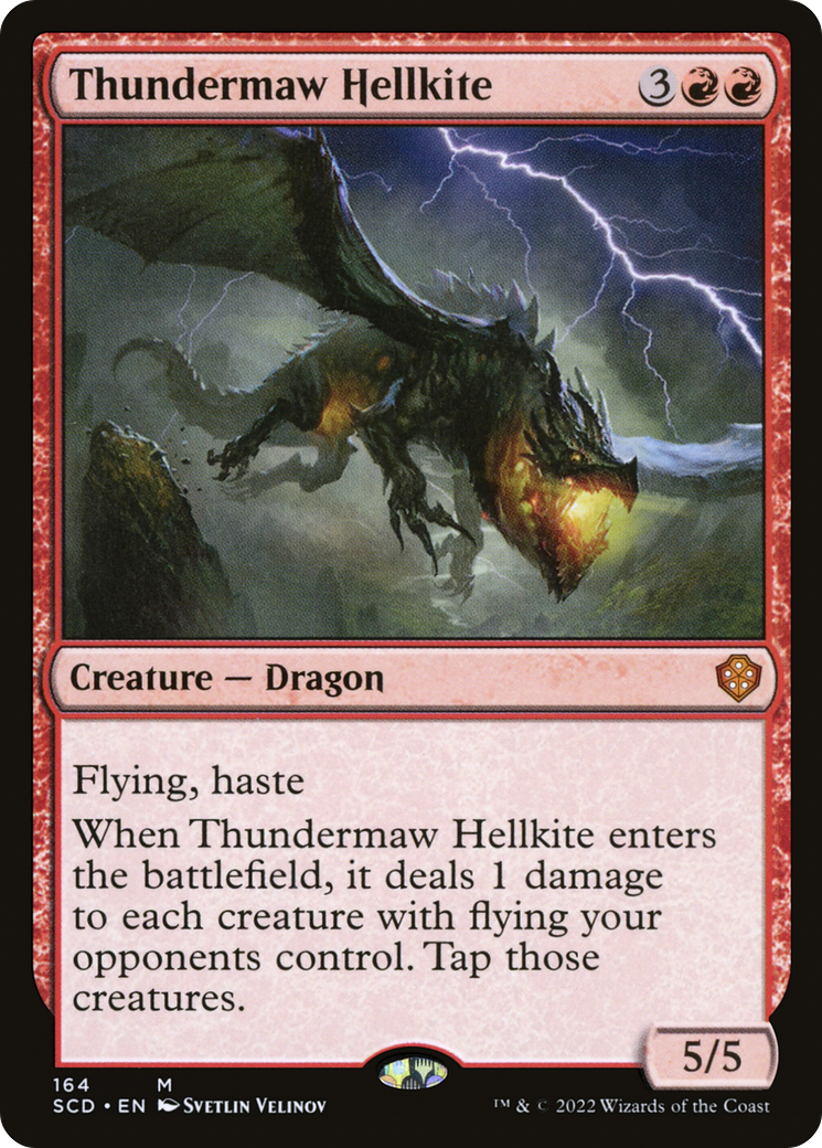 Thundermaw Hellkite [Starter Commander Decks] | The Time Vault CA