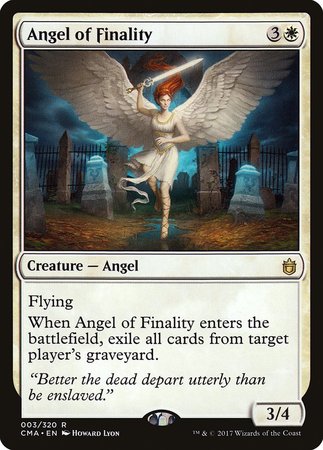 Angel of Finality [Commander Anthology] | The Time Vault CA