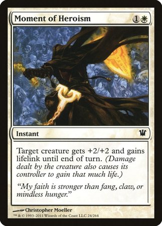 Moment of Heroism [Innistrad] | The Time Vault CA