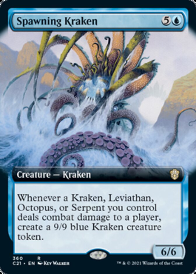 Spawning Kraken (Extended) [Commander 2021] | The Time Vault CA