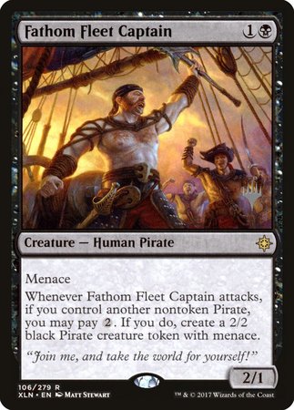 Fathom Fleet Captain [Ixalan Promos] | The Time Vault CA