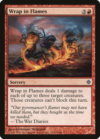 Wrap in Flames [Rise of the Eldrazi] | The Time Vault CA