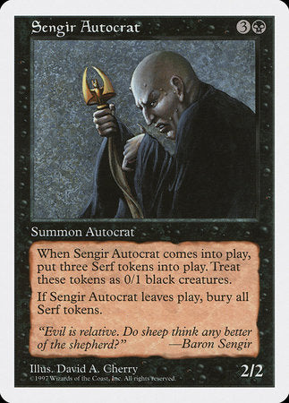 Sengir Autocrat [Fifth Edition] | The Time Vault CA